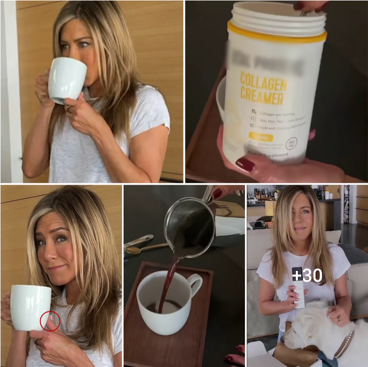 “Jennifer Aniston’s Instagram Oopsie: A Comical Influencer Mishap in Promoting Collagen Powder Featuring a Glaring Mistake”
